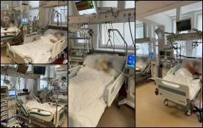 Imagini tulburătoare din Secţia ATI Covid din Suceava: Cum arată ultima luptă disperată pentru viaţă
