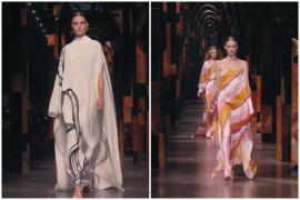 Fendi aduce emoţia anilor '70 pe catwalk, la Săptămâna Modei de la Milano