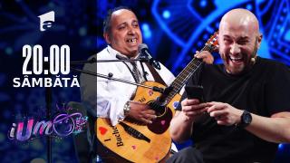 Gigel Frone a venit pe scenă cu chitara și i-a făcut pe jurați să zâmbească, la iUmor