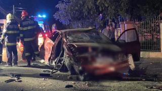 Accident cumplit la Baia Mare, după ce un tânăr și-a confundat fosta iubită, care a urcat în mașină altui băiat
