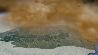 Norul toxic din Insulele Canare va acoperi toată România. În zonele în care va ploua, se va transforma în acid sulfuros