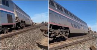VIDEO. Accident feroviar cu trei morţi şi zeci de răniţi, în Montana. Vagoanele unui tren de pasageri, al companiei Amtrak, au deraiat