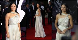 Emma Răducanu, printre invitaţii la premiera noului film cu James Bond. Campioana de la US Open s-a fotografiat lângă maşina agentului 007