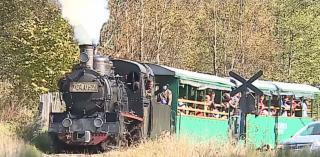 Cursele mocăniţei din Sovata au ajuns la final. Turiştii au profitat de ultima călătorie din acest sezon