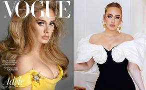 Adele, pe coperta Vogue: "Trebuie să mă pregătesc să fiu celebră din nou"
