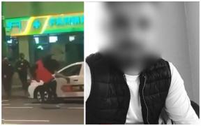 Tânăr aruncat în cap şi călcat în picioare de un individ, în fața unui club din Brașov. Tatăl victimei: ”Soţia a leşinat când a văzut filmarea”