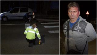 Şofer beat, lecții de matematică în fața polițiștilor și reporterilor după accident: "Păi... calculaţi! Dacă nu calculaţi, măcar lăsaţi-i pe alţii care sunt în grad..."