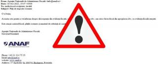 ANAF, atacat de hackeri: Mesaje false în numele instituţiei. Nu le deschideţi!