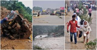 Bilanţ negru în urma inundaţiilor: Peste 150 de morţi şi sate întregi înghiţite de ape, în India şi Nepal - VIDEO