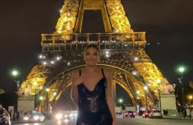 Model britanic acuzat de internauţi că a trucat un filmuleţ în care se plimbă pe lângă Turnul Eiffel