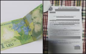 Un bărbat de 66 de ani din Sălaj, executat silit pentru un leu
