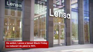 (P) Lensa a lansat Black Friday cu reduceri de până la -90%