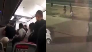 Zeci de marocani au fugit dintr-un avion aterizat de urgență la Mallorca, după ce un pasager a simulat o criză diabetică