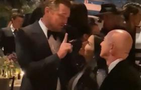 Jeff Bezos, pus pe glume după ce iubita sa nu şi-a putut lua ochii de la Leonardo DiCaprio. "Leo, vino aici, vreau să îţi arăt ceva"