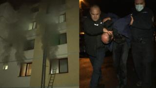 A dat foc apartamentului fostei soţii şi a pus în pericol un bloc întreg. Locatarii, disperaţi: "Mi-au scos copilul, cu masca de oxigen". Explicaţiile bărbatului