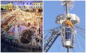 Sibiul îşi pregăteşte "hainele" de sărbătoare, înaintea Târgului de Crăciun. Cum vor arăta decoraţiunile din centrul oraşului