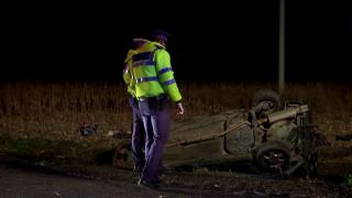 Șoferul care a provocat accidentul din Timiș, în care au murit 2 migranți, nu avea permis. Polițiștii au aflat că nici mașina nu era a lui