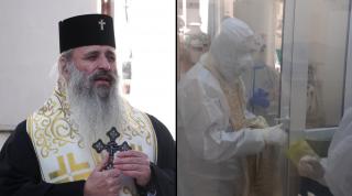 ÎPS Teofan s-a îmbrăcat în combinezon și a mers la pacienții COVID în stare gravă, la Spitalul "Sf. Parascheva" din Iași