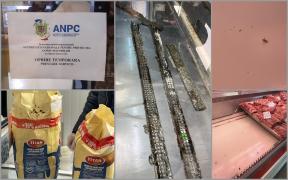 ANPC a închis temporar Piaţa Berceni şi Mega Image-ul din Piaţa Reşiţa. Rugină şi gândaci, printre nereguli - VIDEO
