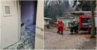 Incendiu la Spitalul de Psihiatrie Gătaia, în Timiș. 41 de persoane au fost evacuate