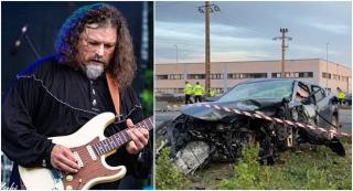 Laci Farkas, solistul trupei Quo Vadis, a murit într-un accident cumplit la intrare în Timișoara