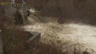 Sinaia și Valea Prahovei, înghițite de ape în pragul Crăciunului. De unde a venit potopul în toiul iernii