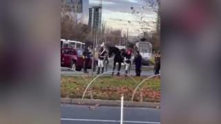 Ce l-ar fi împiedicat pe jandarmul care a căzut de pe cal să urce în şa. Gafa de la 1 Decembrie, cercetată de Parchetul Militar