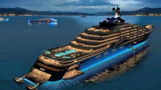 Lux la superlativ pe cel mai mare iaht din lume. Condiţiile de care se vor bucura bogaţii lumii la bordul navei