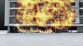 ANIMAŢIE GRAFICĂ. Blocul din Constanța a fost cuprins de flăcări în câteva secunde. ”Cineva ne-a spus că dacă mai coborâm un etaj murim”