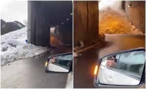 ''Nu poţi vedea decât o dată în viaţă." Un francez a scăpat ca prin urechile acului din calea unei avalanşe
