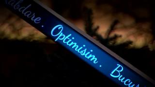 (P) "Rescrie povestea unui an mai bun" îmbracă Bucureştiul în cuvinte care ne dau speranţă şi încredere