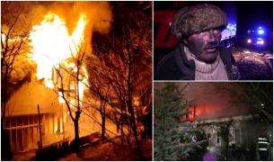 Tragedie la Vaslui, o femeie a ars de vie în noaptea de Ajun. "Am vrut să o trag, să o scot afară, dar au îmbulzit flăcările"