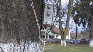 Pericol de electrocutare la Bran: Improvizaţii electrice în parcul central, la doi paşi de un loc de joacă pentru copii. Reacţia autorităţilor