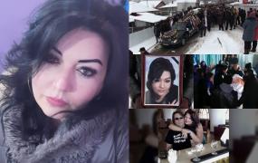 Ultimele lacrimi pentru Loredana, femeia executată de fostul soţ italian. În sicriu alb şi înconjurată de coroane de flori, tot satul a venit să-şi ia rămas bun