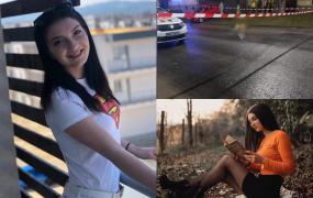 Hajni, tânără de 21 de ani ucisă pe trecerea de pietoni de un poliţist, plânsă de apropiaţi. "Aveai viaţa înainte şi atâtea de făcut pe acest pământ"