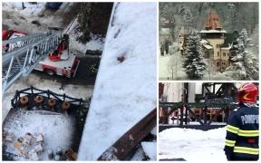 ”Am auzit o fetiță țipând”. Turiștii răniți în Sinaia erau la masă când copertina cu zăpadă a căzut peste ei
