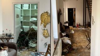 Dezastrul lăsat în urmă de mai mulți tineri care au închiriat o vilă de Revelion, în București. Proprietarul și-a pus mâinile în cap, a doua zi