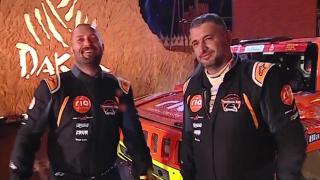 Cheloo şi pilotul Mihai Ban, reacţii în exclusivitate de la Raliul Dakar
