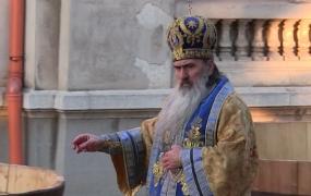 Pregătiri pentru Bobotează. Înaltpreasfințitul Teodosie a oficiat slujba de sfințire a apei