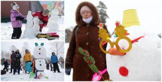 Prilej de sărbătoare în Rusia. Festivalul oamenilor de zăpadă, organizat pentru al patrulea an consecutiv