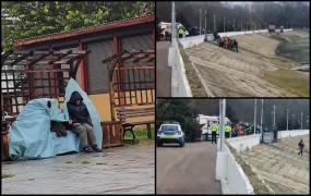 Trei persoane fără adăpost, scoase din apele înghețate ale brațului Borcea, din Călărași. Pentru două dintre ele nu s-a mai putut face nimic