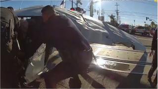 Pilotul unui avion prăbuşit pe calea ferată, salvat în ultima clipă din faţa trenului. Imagini dramatice