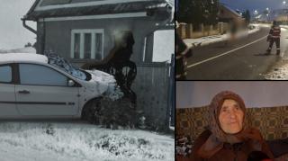 ANIMAȚIE GRAFICĂ. Cum s-a produs accidentul care l-a făcut pe un șofer să danseze dezbrăcat, în fața pompierilor: "E drogat, mă! Se maimuțărește"