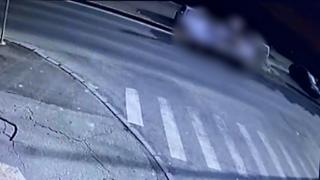 Momentul în care maşina de poliţie loveşte mortal o fetiţă pe o trecere de pietoni din Bucureştii Noi - VIDEO