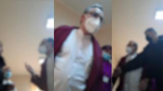 "Tu mă faci pe mine proastă?". Îmbrânceli între un medic și bunica unui copil de 4 ani, la Spitalul de Urgenţă Brăila. Scandalul, live pe Facebook