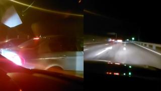 A2 a devenit pistă de curse. "Zmeii șoselelor" au intrat în depășiri periculoase printre mașinile care circulau regulamentar