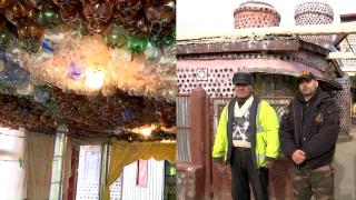 Povestea gorjeanului care şi-a transformat gospodăria într-o operă de artă. Totul a pornit din dorinţa de răzbunare: ''A plecat şi m-a lăsat cu 5 copii''