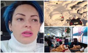 "Eram ai nimănui, tot aeroportul". Noapte de coşmar pentru românii blocaţi de zăpezile infernale din Turcia şi Grecia. Mărturii din "iadul alb"