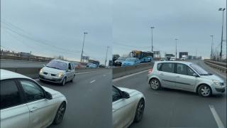 Şofer inconştient, surprins pe contrasens pe o şosea din Ialomiţa: "Astfel de şoferi ne pun viaţa în pericol"