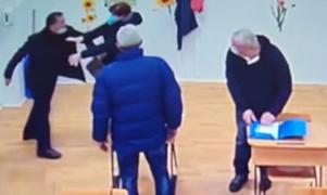 Filmul scandalului de la Mogoşoaia. Momentul în care consiliera USR este bruscată de colegul din PMP, la o ședință